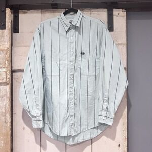 Vintage Dockers Levi's Long Sleeve Button Down Collared Shirt Cotton Men's M EUC